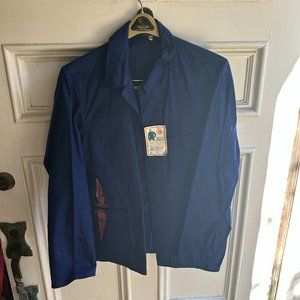 Vintage Jacket with Hand-sewn Patches